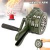 Emergency Hand Crank Siren Horn 110DB School Shopping Fire Air Raid Safety Alarm System Component for Emergency, Tornado, Sporting view 3