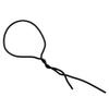 SQXBK 1000PCS Reusable Black Round Wire Cable Ties 6 Inch Multipurpose Plastic Twist Knot Suitable for Small Gift Bag and Cord Management view 2