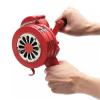 110DB Manual Metal Alarm Hand Crank Siren Horn Air Raid Emergency Safety for Fire Flood Prevention Disaster for Emergency, Tornado, Sporting(Green) view 3