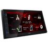 JVC KW-M180bt 6.8" Car Monitor iPhone Android Bluetooth Receiver USB/3 Pre-Outs Bundle with Backup Camera view 2