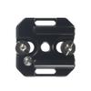 Universal Aluminum Alloy Cold Shoe & Hot Shoe Mount Adapter with Lanyard Hole for Camera view 3