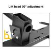 Adjustable Ceiling TV Mount Bracket, Double Pole Ceiling for 60-120 Inch TVs, Fit Flat and Vaulted Ceiling, Expansion Screw Fixing Beautiful Scenery view 2