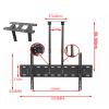 Adjustable Ceiling TV Mount Bracket, Double Pole Ceiling for 60-120 Inch TVs, Fit Flat and Vaulted Ceiling, Expansion Screw Fixing Beautiful Scenery view 3