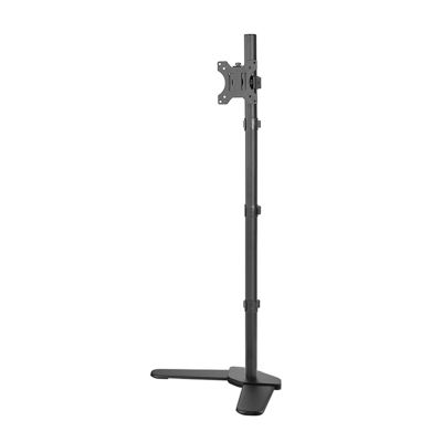 Single Monitor Mount, Height Adjustable and Tilt Function Universal Floor for 12 to 32 Inches Screen, for Bedroom Living Room Corner Beautiful Scenery