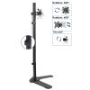 Single Monitor Mount, Height Adjustable and Tilt Function Universal Floor for 12 to 32 Inches Screen, for Bedroom Living Room Corner Beautiful Scenery view 3