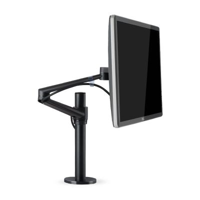 Universal Monitor Mount, Monitor Arm with Height Adjustable, Swivel, Tilt, Freestanding Monitor Stand Mount Fits 10-32inch LED Computer Screens
