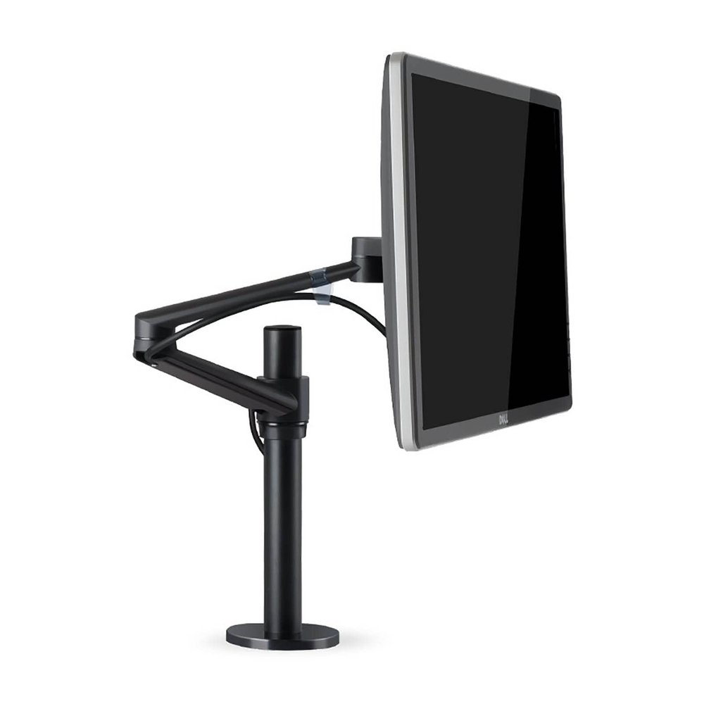 Universal Monitor Mount, Monitor Arm with Height Adjustable, Swivel, Tilt, Freestanding Monitor Stand Mount Fits 10-32inch LED Computer Screens