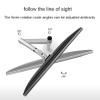 Universal Monitor Mount, Monitor Arm with Height Adjustable, Swivel, Tilt, Freestanding Monitor Stand Mount Fits 10-32inch LED Computer Screens view 4