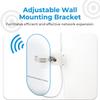 Foruly Wall Mount Bracket Kit for Ubiquiti Nanostation Ns-5ac Lo0o5ac Nsm5 Locom5 Nsm2 Locom2 Ltu Lite White (PLA White*2) view 3