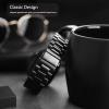 Compatible for Garmin Venu 4 45mm Bands, Quick Release Stainless Steel Metal Replacement Straps Compatible for Garmin Venu 4 41mm, 45mm (Black, 18mm size band) view 3