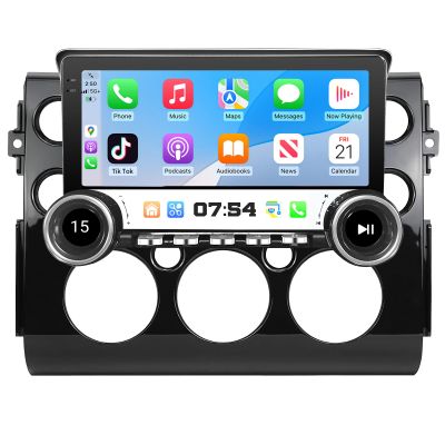 4+64G Car Radio Stereo for FJ Cruiser 2007-2017 Support JBL FJ Radio Upgrade 10.1 inch Touch Screen with CarPlay Android Auto GPS Navigation SWC Backup Camera