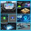 4+64G Car Radio Stereo for FJ Cruiser 2007-2017 Support JBL FJ Radio Upgrade 10.1 inch Touch Screen with CarPlay Android Auto GPS Navigation SWC Backup Camera view 3