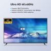 4K@60Hz Dual Monitor KVM Switch 4 Port for 4 PCs Share 2 Monitors, Support Button Switch, Adaptive EDID, 4 in 2 Out(A) view 4