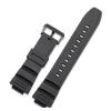 100H/110H/W-S220/HDD-S100 WV-200/AE-2000/2100 5434 Resin Strap 16mm Wristwatch Accessories Man Silicone WatchBand view 1
