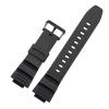 100H/110H/W-S220/HDD-S100 WV-200/AE-2000/2100 5434 Resin Strap 16mm Wristwatch Accessories Man Silicone WatchBand view 2