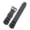 100H/110H/W-S220/HDD-S100 WV-200/AE-2000/2100 5434 Resin Strap 16mm Wristwatch Accessories Man Silicone WatchBand view 3