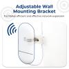 Foruly Wall Mount Bracket Kit for Ubiquiti Nanostation Ns-5ac Lo0o5ac Nsm5 Locom5 Nsm2 Locom2 Ltu Lite White (ASA White) view 3