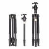 SFOIMO Projector Stand Projector Stand Lightweight Adjustable Tripod Floor Stand Holder 360Swivel Ball Head for Projector Camera with Carry Bag Projector Bracket Mount(Carbon Fiber) view 4