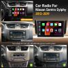2+32GB Car Radio for Nissan Sentra Sylphy 2013 2014 2015 2016 2017 2018 2019 with Carplay Android Auto, 10.1" Touch Screen for Nissan Sentra Stereo with in-Dash GPS, WiFi, BT, FM, SWC + Backup Camera view 2