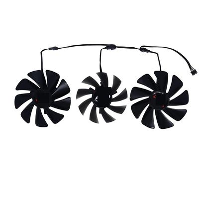 3Pcs/Set,Graphics Video Card Fan,GPU VGA Cooler GA91S2H GAA8S2U for Powercolor for Red for Devil for Dragon RX 6900 6800 XT RX6800 16GB(Dataland Logo)