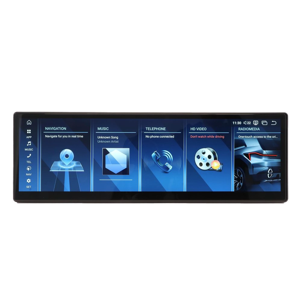 14.9" Car Stereo Wireless CarPlay Android Auto for Mercedes Benz GLK Class X204 2013-2015 with NTG4.5 System 8+256G Touchscreen Car Player Radio Multimedia Receiver