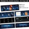 14.9" Car Stereo Wireless CarPlay Android Auto for Mercedes Benz GLK Class X204 2013-2015 with NTG4.5 System 8+256G Touchscreen Car Player Radio Multimedia Receiver view 4