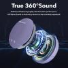 Monster Bluetooth Speaker, IPX8 Shower Speaker Waterproof, Bluetooth 5.4 with Loud HD Sound and Robust Bass, Extra Long Playtime Punchy, for Home, Beaches Portable Wireless Outdoor Speakers view 3