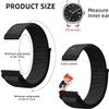 18mm Nylon Strap Compatible with Huawei Watch GT 6 41mm Bracelet, Adjustable Elastic Watch Band Sport Breathable Replacement Strap for Huawei Watch GT 6 41mm Smartwatch, One Size, Nylon, Nylon Strap view 4