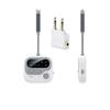Tangxi Bluetooth 5.4 Transmitter Receiver, Supports 2 Headphones, 2-in-1 Airplane Wireless Adapter, Dual Link 3.5mm AUX Headphone for Home Car Stereo & Speakers view 1