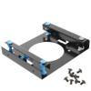 COOLHIYA Hard Drive Mounting Bracket Hard Disk Holder with Screw Fixation Open Design for Enhanced Heat Dissipation Compatible with Computer Chassis view 1