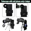40 x 60 Monocular Telescope, High Power HD with Smartphone Holder and Tripod Waterproof with for Adult Bird Watching Outdoor Travel Sightseeing view 4