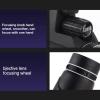 100X90 Monocular Telescope, HD High Power Shimmer Waterproof Monocular with Smartphone Adapter and Tripod for Adult Bird Watching Outdoor Travel Sightseeing view 3