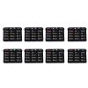 Gugxiom 8Pcs Number Keyboard Replacement for UV9R Plus Series, Silicone Keypad Two Way Radio Repair Parts view 1