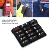 Gugxiom 8Pcs Number Keyboard Replacement for UV9R Plus Series, Silicone Keypad Two Way Radio Repair Parts view 4