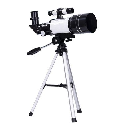 Astronomical Telescope,70mm Astronomical Telescope F30070 150X Zoom HD Monocular with Tripod w/Clip Kit for Adult Bird Watching Outdoor Travel Sightseeing