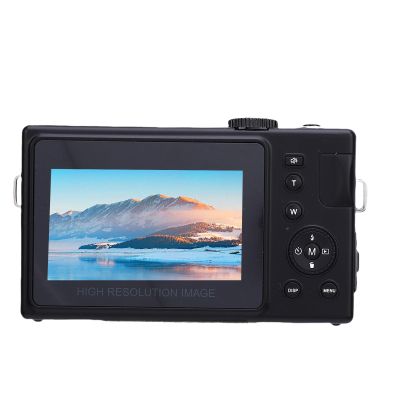 Zopsc 4K Digital Camera 64MP Autofocus Vlogging Camera with Front Flash, 3in Screen, 10 Filters, for Photography Beginners, 1500mAh. (Black White)