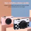 Zopsc 4K Digital Camera 64MP Autofocus Vlogging Camera with Front Flash, 3in Screen, 10 Filters, for Photography Beginners, 1500mAh. (Black White) view 2