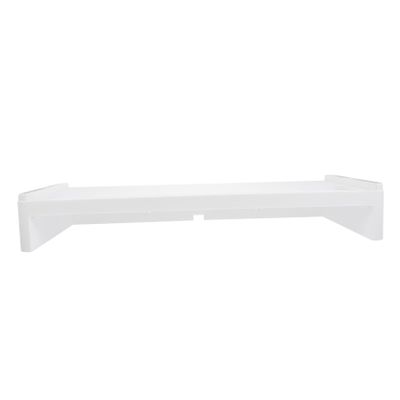 COOLHIYA Computer Monitor Riser Stand Elevated Desk Screen Riser for Office and Home Use High-grade Material Desktop Computer Rack to Protect Cervical Spine Sleek Contemporary Design for