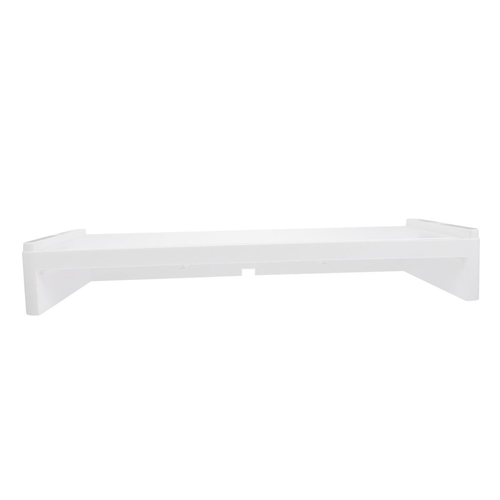 COOLHIYA Computer Monitor Riser Stand Elevated Desk Screen Riser for Office and Home Use High-grade Material Desktop Computer Rack to Protect Cervical Spine Sleek Contemporary Design for