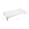 COOLHIYA Computer Monitor Riser Stand Elevated Desk Screen Riser for Office and Home Use High-grade Material Desktop Computer Rack to Protect Cervical Spine Sleek Contemporary Design for view 2