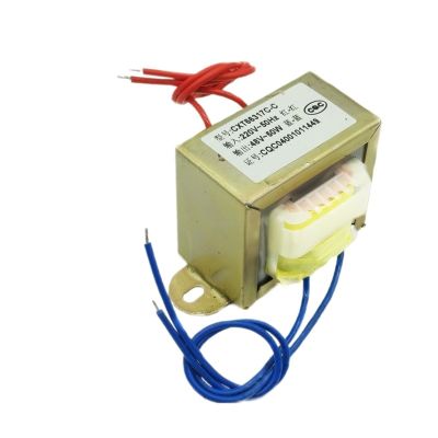 AC220V/50Hz EI66*36 Transformer 220V to 48V (Single Output) 1A 50W / VA 48vac Full Copper Power 1Pcs