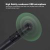 goodstumbler USB Microphone for Pc, Computer Microphone with Clear Sound for Live Broadcast, Conference, Office, Gaming and Deskto view 3