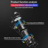 15-45X Monocular Telescope, Super Telephoto Zoom HD Waterproof Monocular with Smartphone Adapter and Tripod for Adult Bird Watching Outdoor Travel Sightseeing view 3