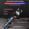 15-45X Monocular Telescope, Super Telephoto Zoom HD Waterproof Monocular with Smartphone Adapter and Tripod for Adult Bird Watching Outdoor Travel Sightseeing view 4