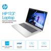 HP 17.3" Business BrightView Laptop, Intel i3 8-Core Processor, 32GB RAM, 512GB PCI-E SSD, HDMI, USB-C, Windows 11 Pro with Copilot, Includes Hub and Mouse, Intel UHD Graphics, Silver view 2