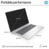 HP 17.3" Business BrightView Laptop, Intel i3 8-Core Processor, 32GB RAM, 512GB PCI-E SSD, HDMI, USB-C, Windows 11 Pro with Copilot, Includes Hub and Mouse, Intel UHD Graphics, Silver view 3