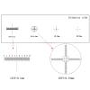 LJSM Lab Microscope Slides 926 0.01mm Microscope Slides Reticle Calibrating Slide Ruler Microscope Micrometer Microscope Parts view 3