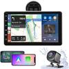 2026 Wireless Apple Carplay & Android Auto, 7In HD Touchscreen Portable Car Radio Audio Receiver, Car Stereo with Mirror Link, GPS Navigation, Bluetooth, siri, Backup Camera, AUX/USB/TF view 1