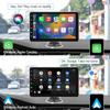 2026 Wireless Apple Carplay & Android Auto, 7In HD Touchscreen Portable Car Radio Audio Receiver, Car Stereo with Mirror Link, GPS Navigation, Bluetooth, siri, Backup Camera, AUX/USB/TF view 2