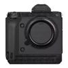 GFX 100 Camera Skin Wrap Anti-Scratch Sticker Coat Vinyl Protective Film Body Protector Decals Cover for FujiFilm GFX100(Triangle Black+Leather Black) view 1